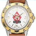 Unisex Riviera Watch W/ Brown Double Bump Leather Strap